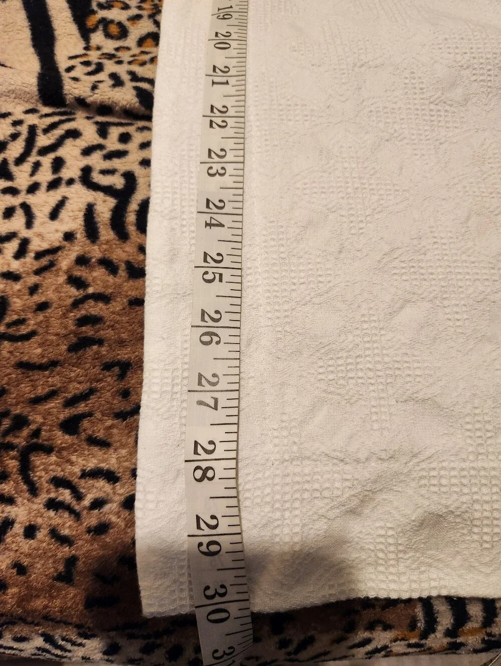 Docofil White Textured Made In Portugal 100% Cotton King Size Shams (2)